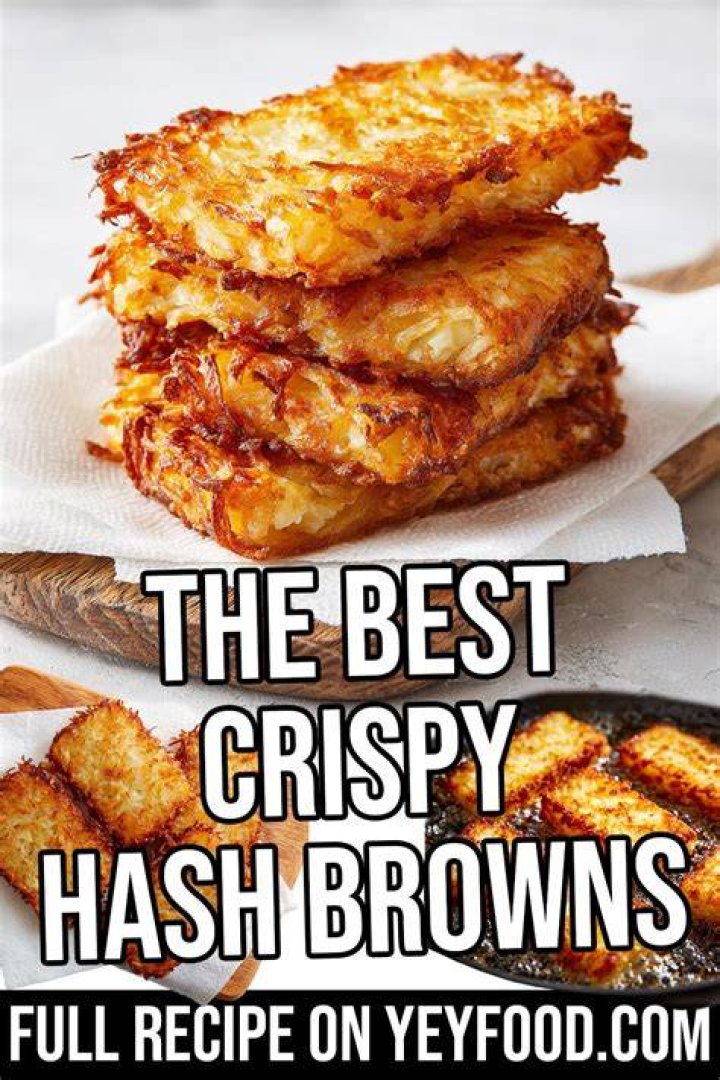 How are store bought hash browns made?